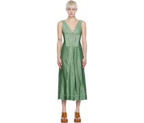 Green Leonora Midi Dress