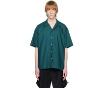 Green Side Slit Shirt