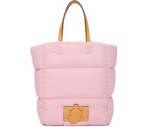 1 Moncler JW Anderson Pink Down Quilted Tote