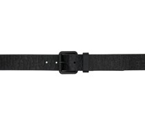 Black B-Monogram Belt