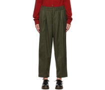 Khaki Sylvian Trousers