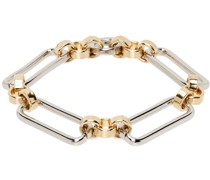 Silver & Gold Stanza Bracelet