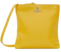 Yellow Square Crossbody Bag