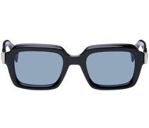 Black Small Square Sunglasses