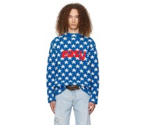 Blue 'Easy' Sweater
