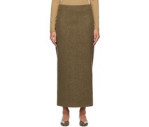 Brown Bartelle Maxi Skirt
