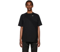 Black Paneled T-Shirt