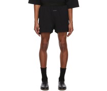 Black Jersey Lounge Shorts