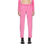 Pink Vented Lounge Pants