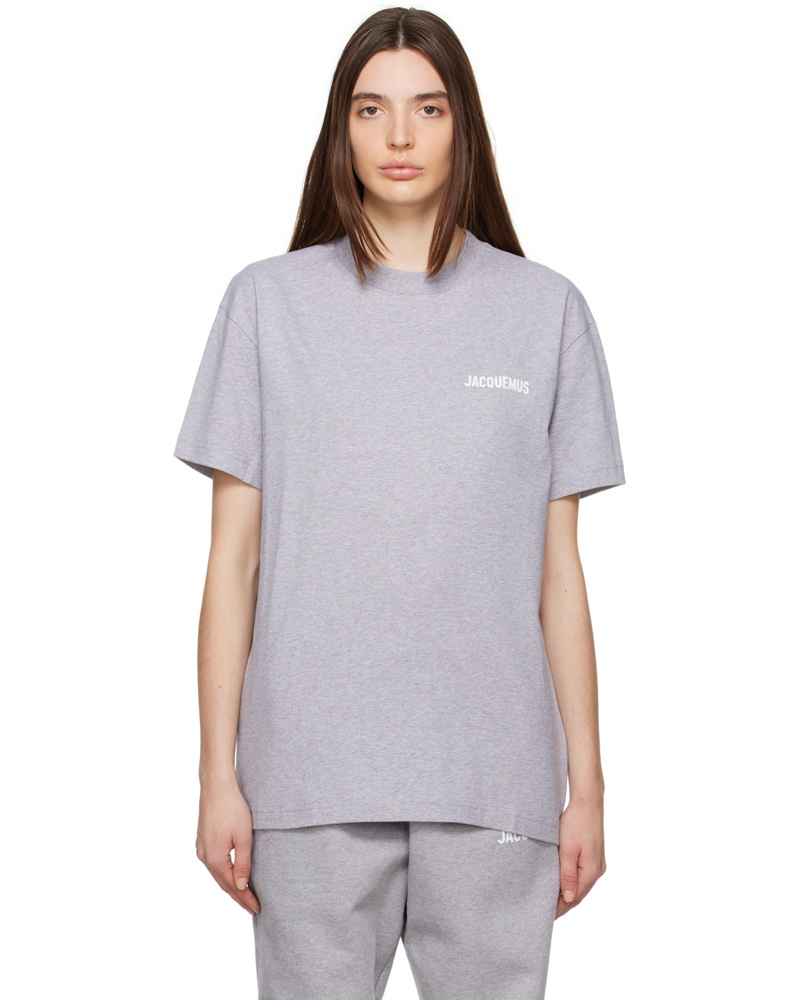 Jacquemus Damen Gray 'Le T-Shirt ' T-Shirt