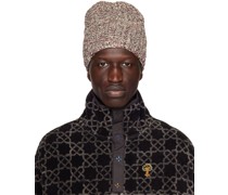 Burgundy Twisted Beanie