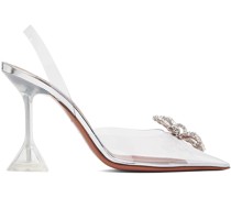 Transparent Rosie Glass Sling Heels