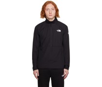 Black Half-Zip Sweater