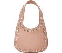 Pink Small Diamanti Saddle Bag