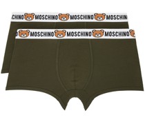 Two-Pack Green Underbear Boxers