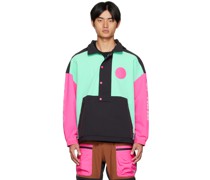 Green Paneled Ski Jacket