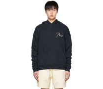 Black Script Hoodie
