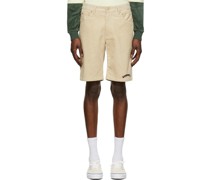 Off-White Cotton Shorts
