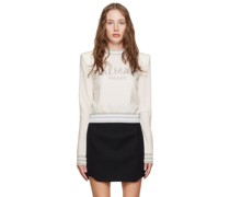 Off-White Stripe Sweater