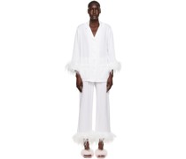 White Party Pajamas Set