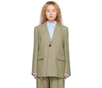 Khaki Folding Blazer