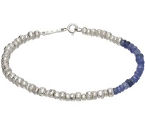 Silver & Blue Zea Bracelet