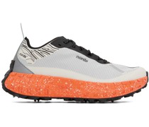 Off-White & Orange 001 G+ Spike Sneakers