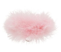 Pink Fuzzy Ball Ring