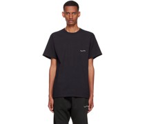 Black Cotton T-Shirt