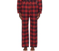 Red Plaid Pyjama pants