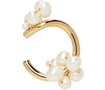 Gold Surfacing Single Ear Cuff