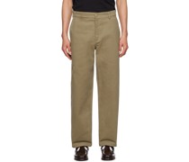 Khaki Balloon Trousers
