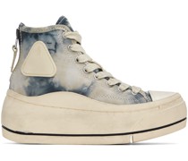 Blue & White Kurt Sneakers