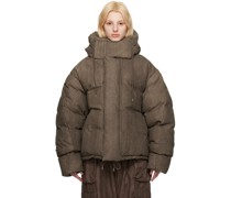 Brown Soa Down Jacket