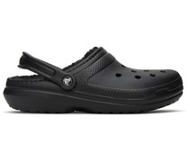 Black Classic Lined Clogs