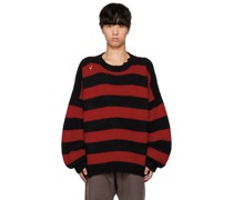 Black & Red Striped Sweater