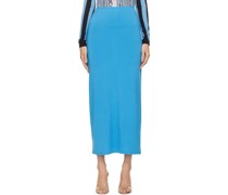 Blue Chiara Maxi Skirt