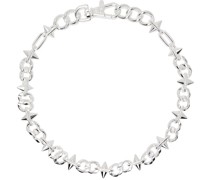 SSENSE Exclusive Silver Homerun Choker