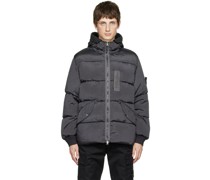 Black Metal Econyl Down Jacket