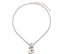 Silver Hello Kitty & Friends My Melody Star Pearl Necklace