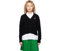 Black Baby Fox Cardigan
