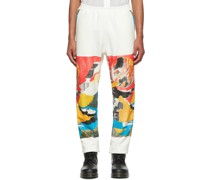 White Organic Cotton Lounge Pants