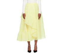 Yellow Marganita Maxi Skirt