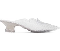 Transparent Melissa Edition Point Mules