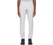 Gray Secant Comp Trousers