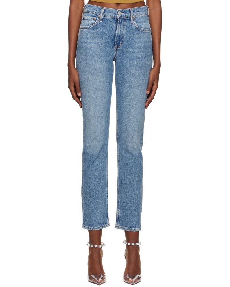 AGOLDE Damen Blue Lyle Jeans