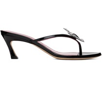 SSENSE Exclusive Black Butterfly 119 Heeled Sandals