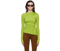 Green Viscose T-Shirt