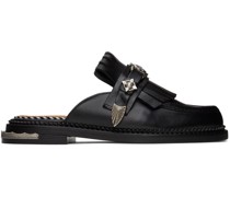 Black Hard Slippers
