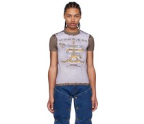 Brown Jean Paul Gaultier Edition 'Paris' Best' T-Shirt